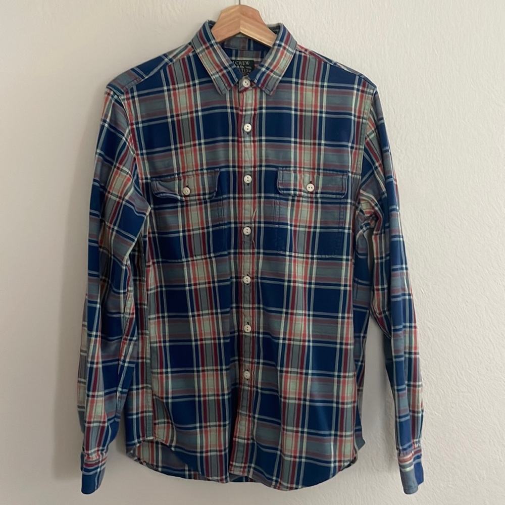 Jcrew Buffalo Plaid Flannel